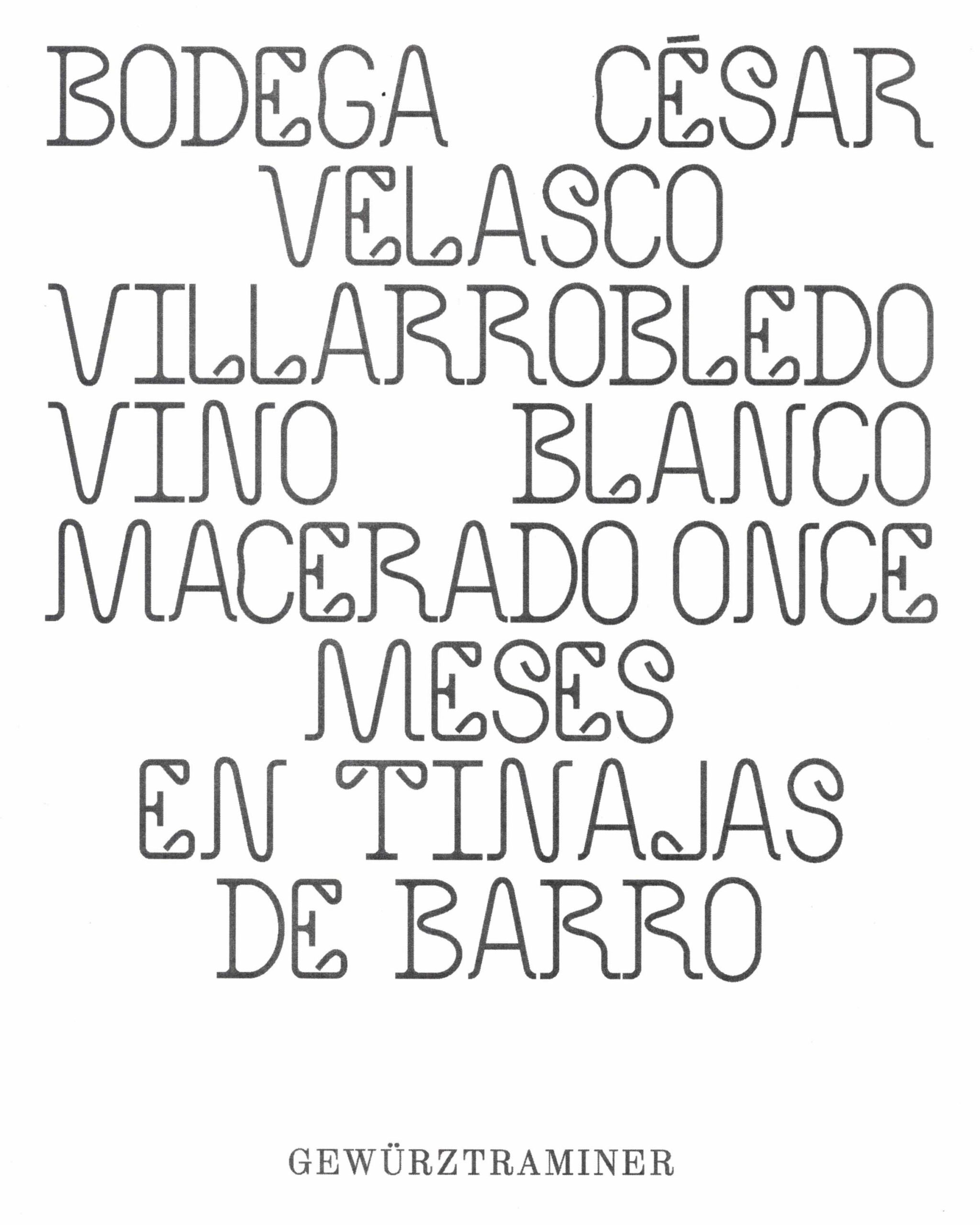 Bodega César Velasco