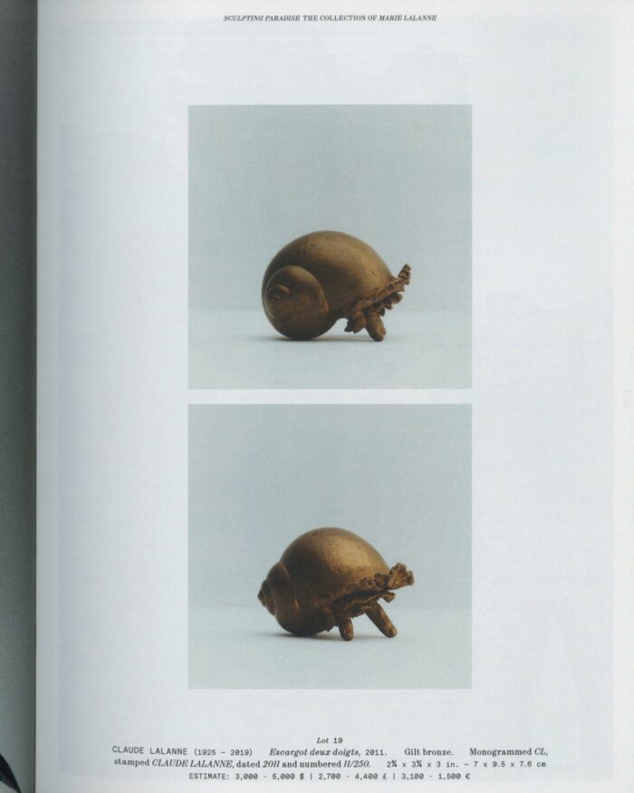 Christie’s Lalannes - Imagen 4
