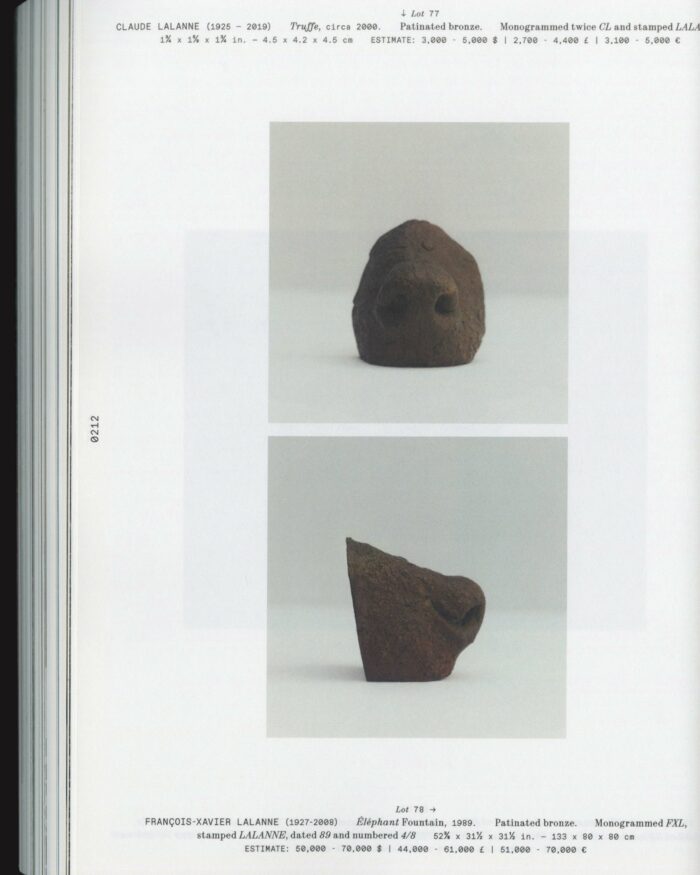 Christie’s Lalannes - Imagen 10