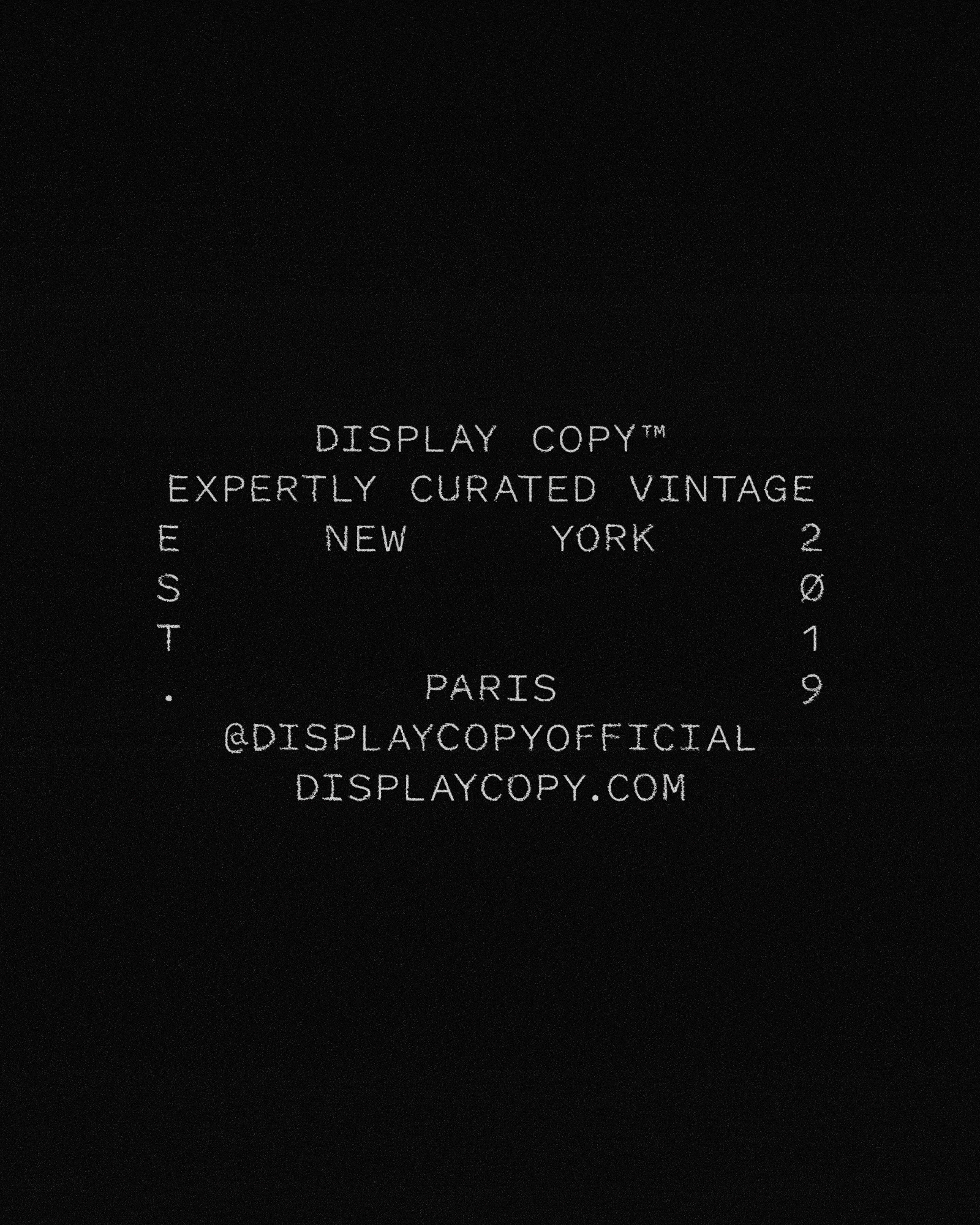 Display Copy vol. III